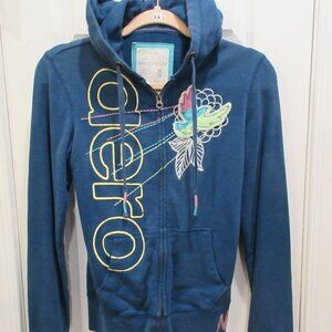 aeropostale full zippered front hoodie size M